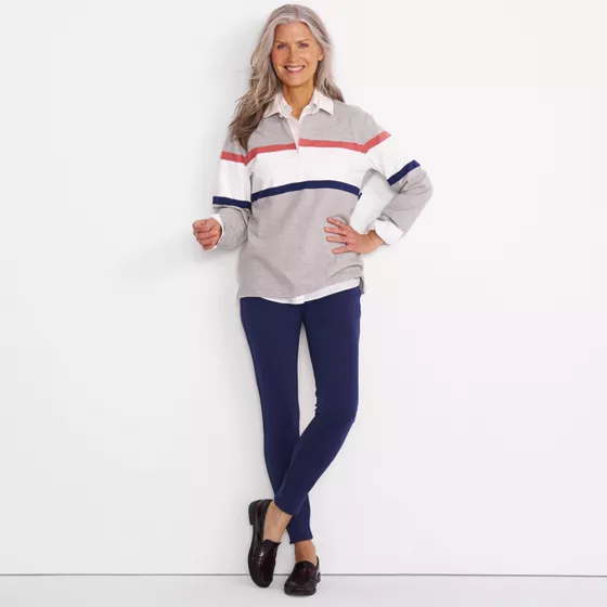 Women's High Rise Serious Sweats Fleece Lined Pocket Leggings - primary
