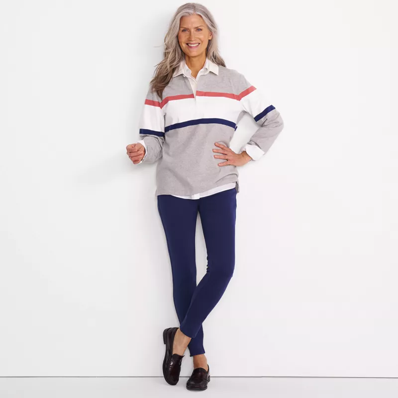 Women's High Rise Serious Sweats Fleece Lined Pocket Leggings, alternative image