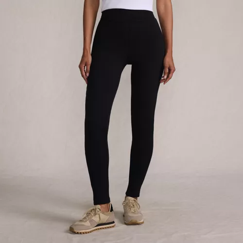 Women's High Rise Serious Sweats Fleece Lined Pocket Leggings, Front