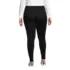 Women's Plus Size High Rise Serious Sweats Fleece Lined Pocket Leggings, Back