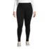 Women's Plus Size High Rise Serious Sweats Fleece Lined Pocket Leggings, Front