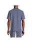T-Shirt Henley Gaufré Lounge et Nuit en Coton Stretch, Homme Stature Standard image number 1