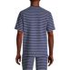 Men's Waffle Short Sleeve Pajama Henley, Back