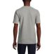 Men's Tall Waffle Short Sleeve Pajama Henley, Back