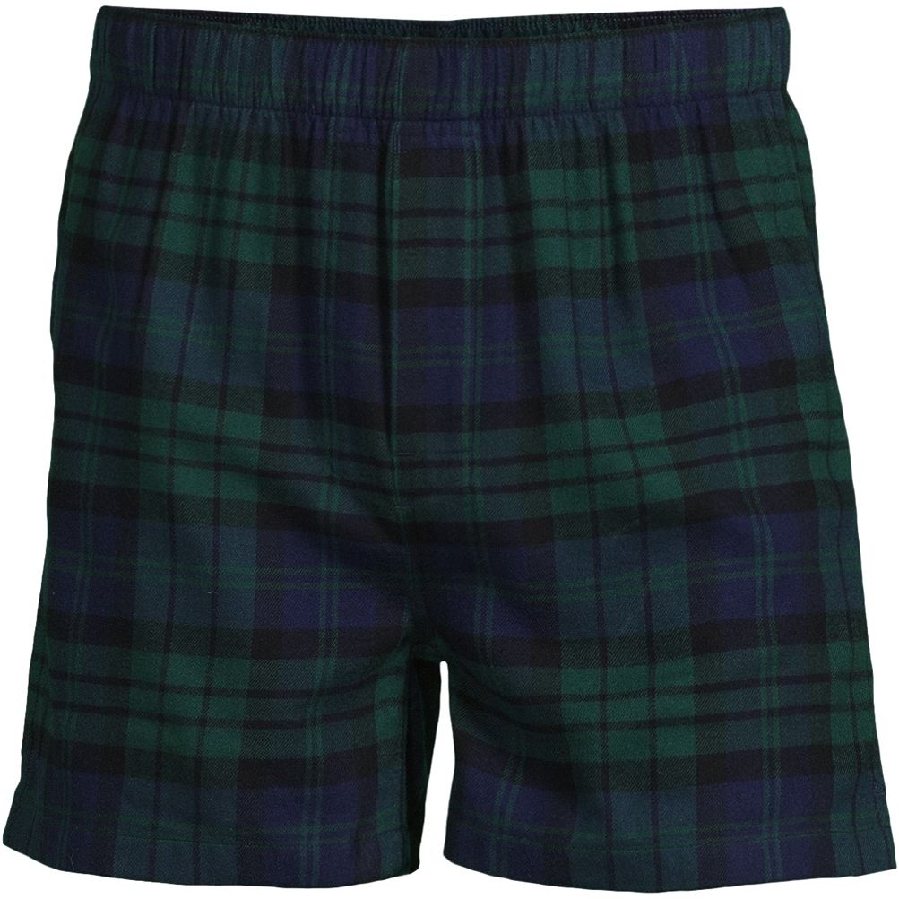 Flannel Boxer Shorts -- 3.75-inch inseam