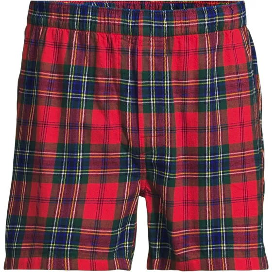 Men's Classic Fit Flannel Boxers - primary