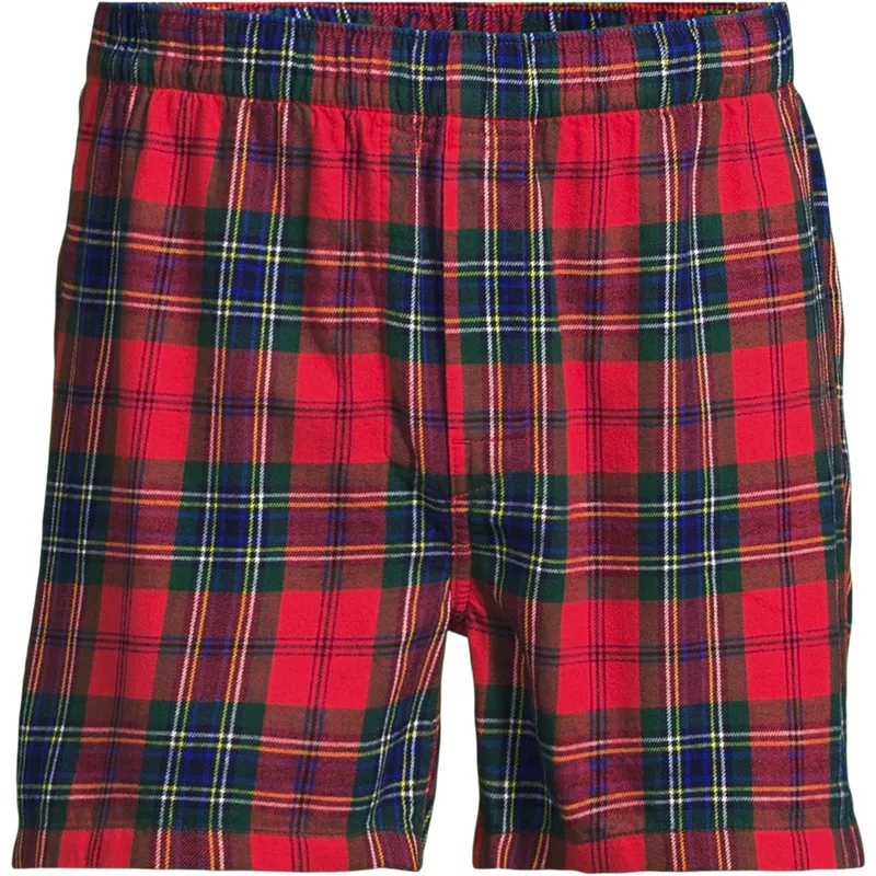 Men's Classic Fit Flannel Boxers, Front
