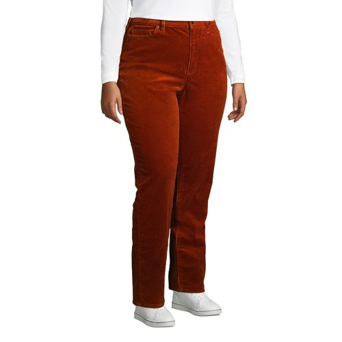 Pantalon droit taille haute - Femme