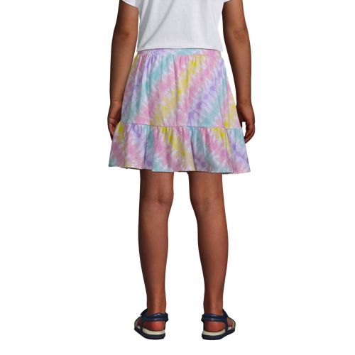 Jupe Short Évasée à Taille Élastiquée, Fille image number 3