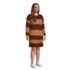Women's Plus Size Lounge Crew Neck Slounge Dress - Stripe, alternative image