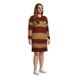 Women's Plus Size Lounge Crew Neck Slounge Dress - Stripe, alternative image