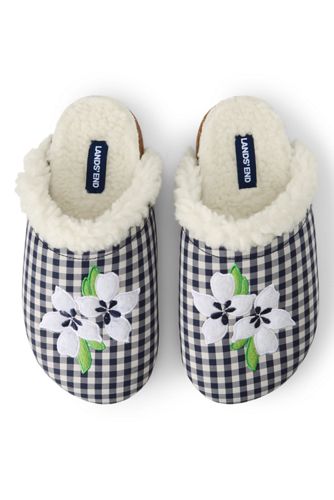 Lands end discount felt scuff slippers