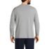 Men's Big and Tall Long Sleeve Cotton Supima Henley, Back