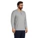 Men's Big and Tall Supima Jersey Long Sleeve Henley, alternative image