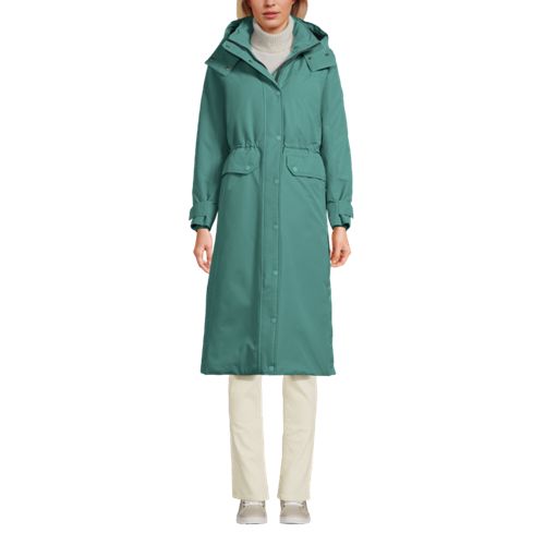 Lands end full length cheap down coat