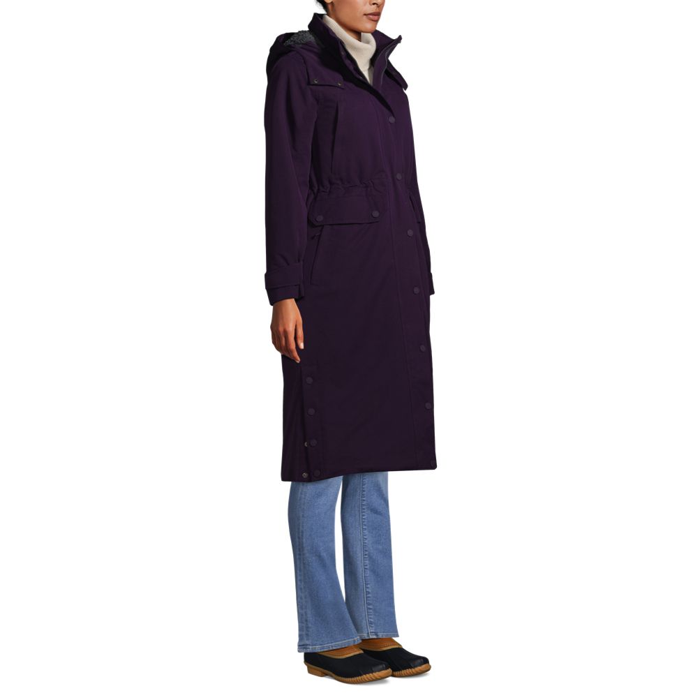 Lands end long down on sale coat