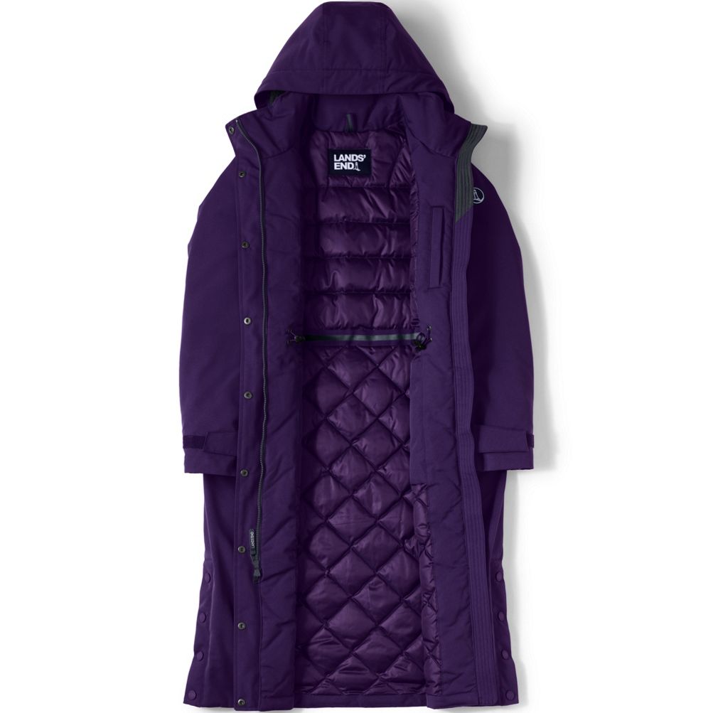 Lands end expedition down maxi online coat