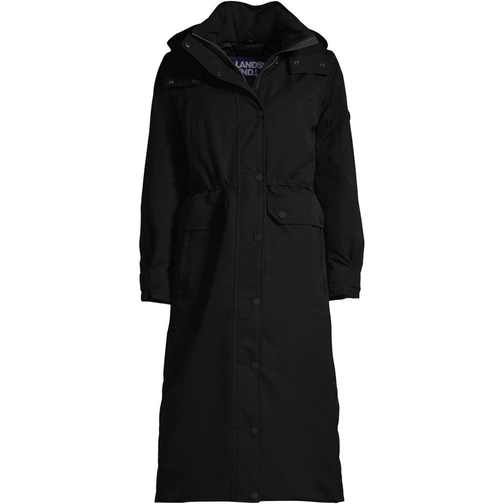 Lands end long store womens coat