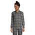 Women's Long Sleeve Sport Knit Button Front Tunic, Front