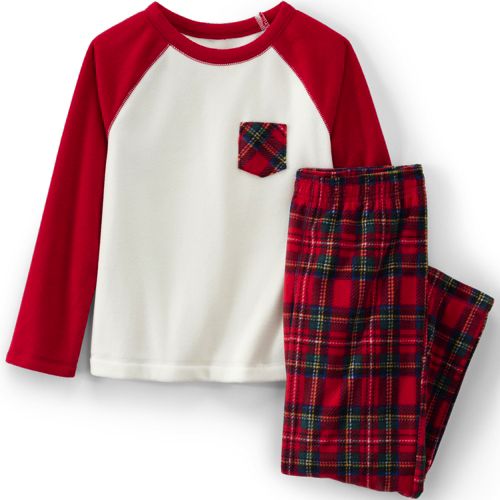 Pikachu Winter Plaid Jersey Long-Sleeve T-Shirt & Flannel Jogger Pants  Pajama Set - Youth