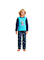 Fleece-Pyjama mit Grafik-Print für Kinder image number 4