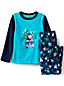 Fleece-Pyjama mit Grafik-Print für Kinder image number 0