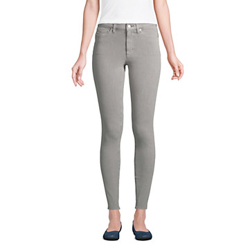 Farbige High Waist Leggings-Jeans mit Stretch für Damen image number 0