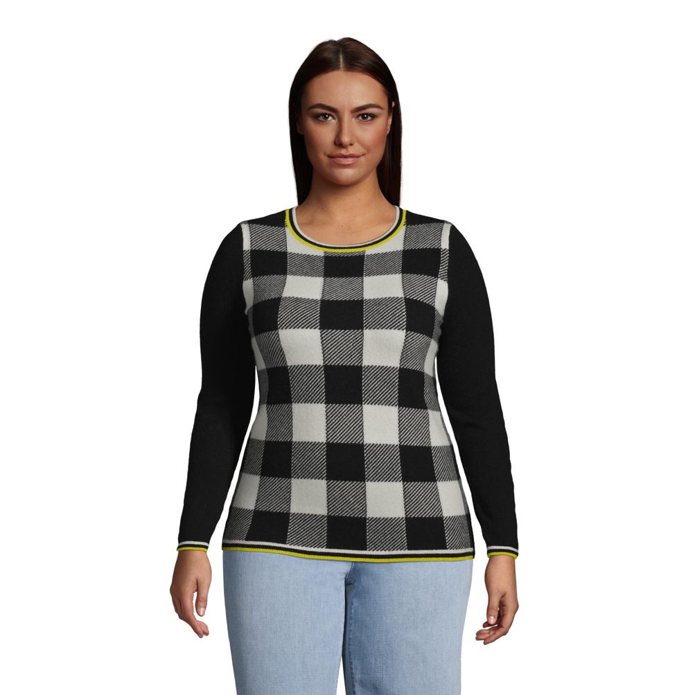 Plus size womens cashmere fashion sweaters