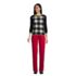Women's Cashmere Crew Neck Sweater Tee - Jacquard, alternative image