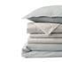 700 Thread Count Luxe Premium Supima Cotton No Iron Sateen Duvet Bed Cover, Front