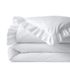 200 Thread Count Cotton Crisp and Cool Percale Ruffle Duvet Bed Cover, alternative image