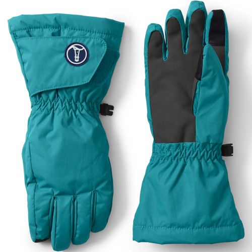 Lands end cheap ski gloves