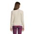 Women's Cotton Drifter Shaker Doubled Crew Neck Sweater - Pattern, Back