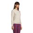 Women's Cotton Drifter Shaker Doubled Crew Neck Sweater - Pattern, alternative image