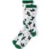 Women's Fuzzy Slipper Crew Sock, Front