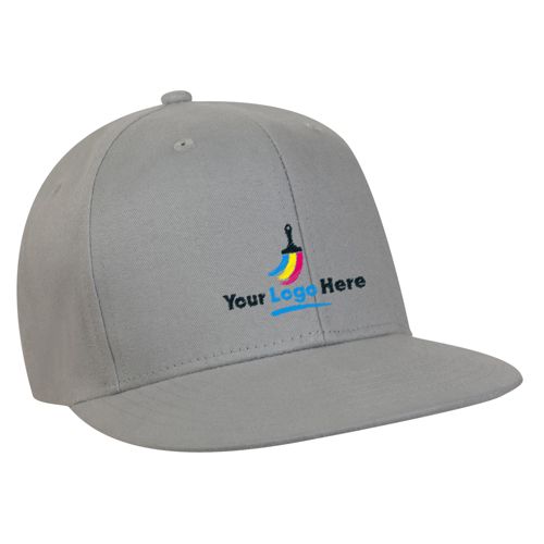 Custom embroidered cheap flat bill hats