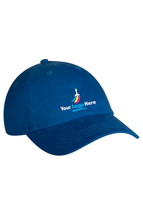 Unstructured Brushed Cotton Twill Custom Embroidered Baseball Cap