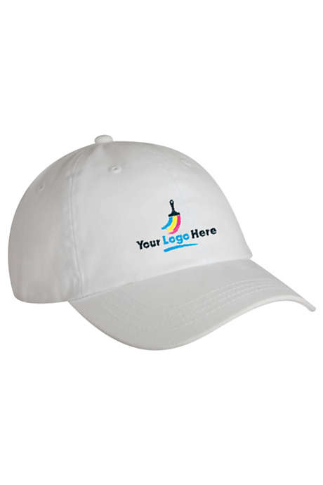 Unstructured Brushed Cotton Twill Custom Embroidered Baseball Cap