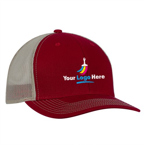 Comfort Chino Twill Custom Embroidered Trucker Hat