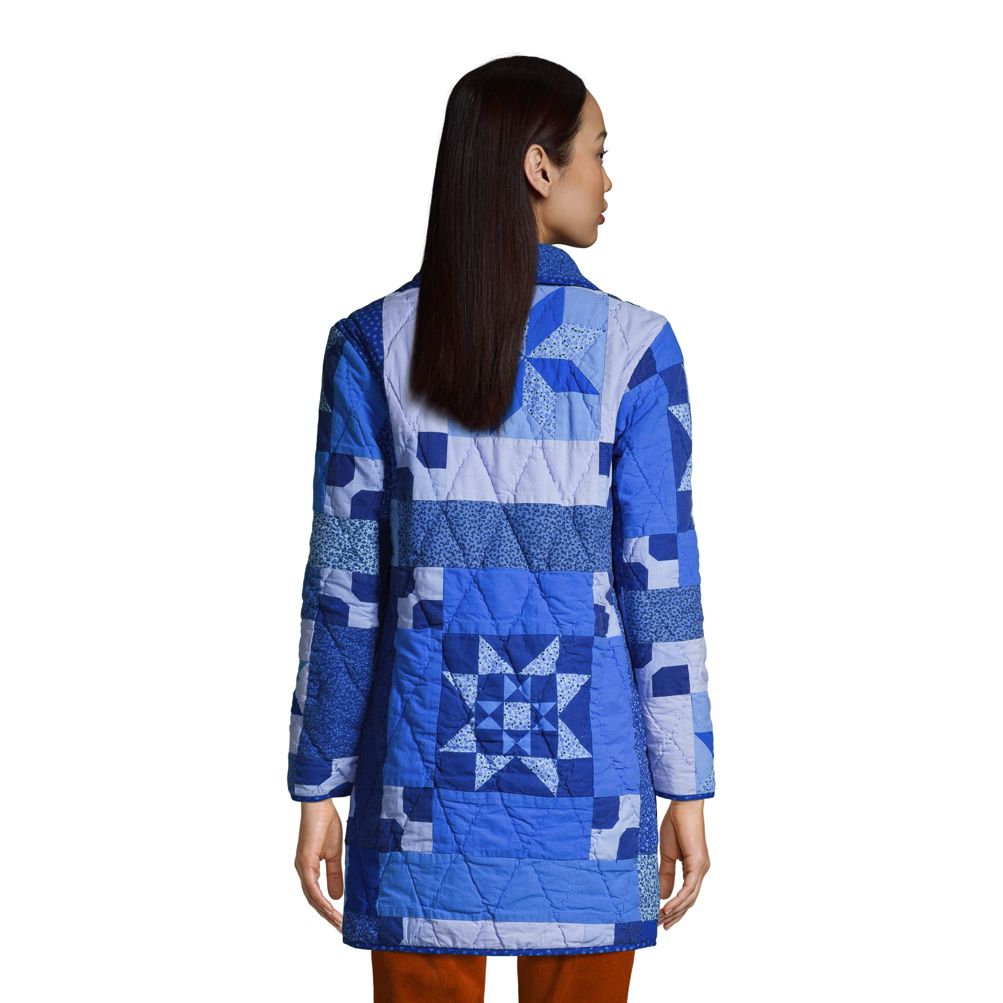 Women s Patchwork Quilted Coat