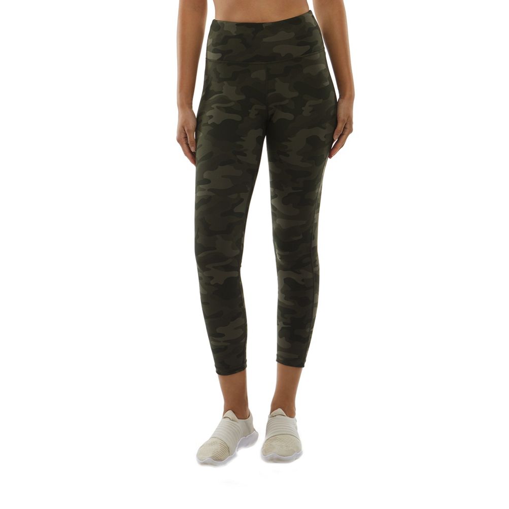Danskin Women's Signature High Waisted Legging, Black Camo, Small :  : Clothing, Shoes & Accessories