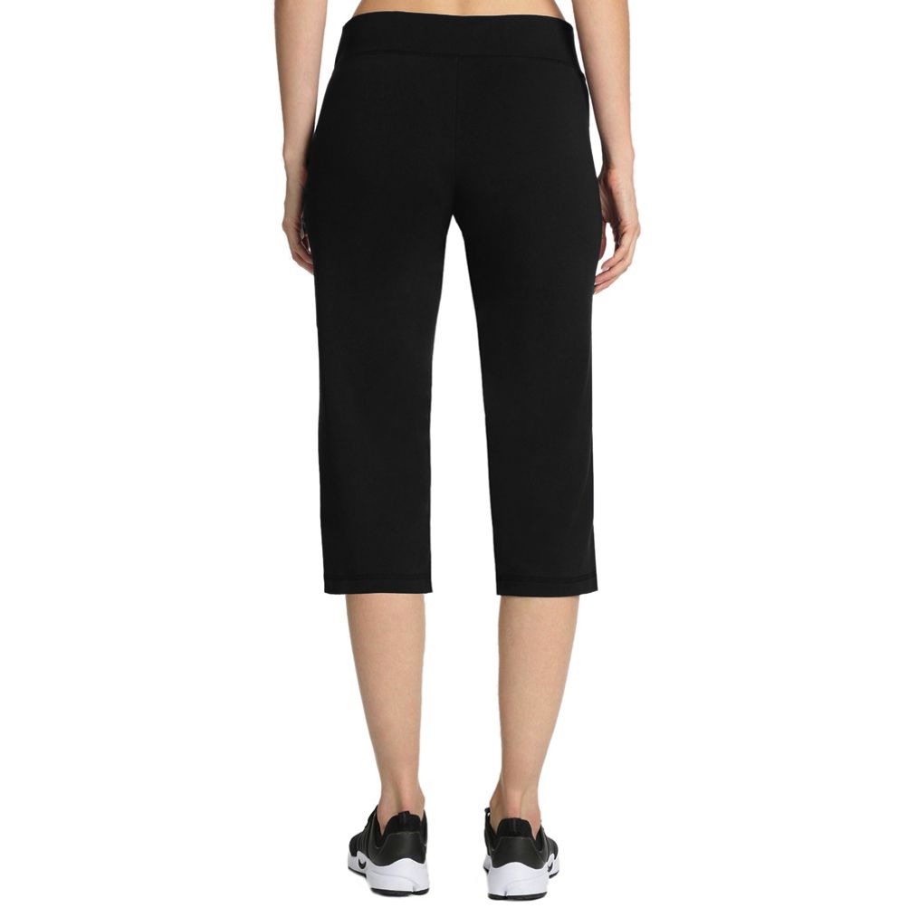 Danskin Women's Sleek Fit Capri Yoga Pants