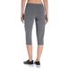 Danskin Women's Sleek Fit Capri Yoga Pants, Back