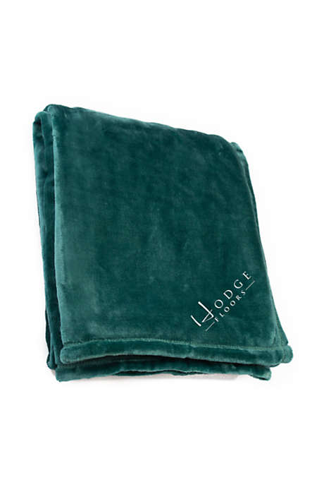 Fleece Custom Embroidered Throw Blanket
