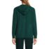 Women's Cashmere Front Zip Hoodie Sweater, Back