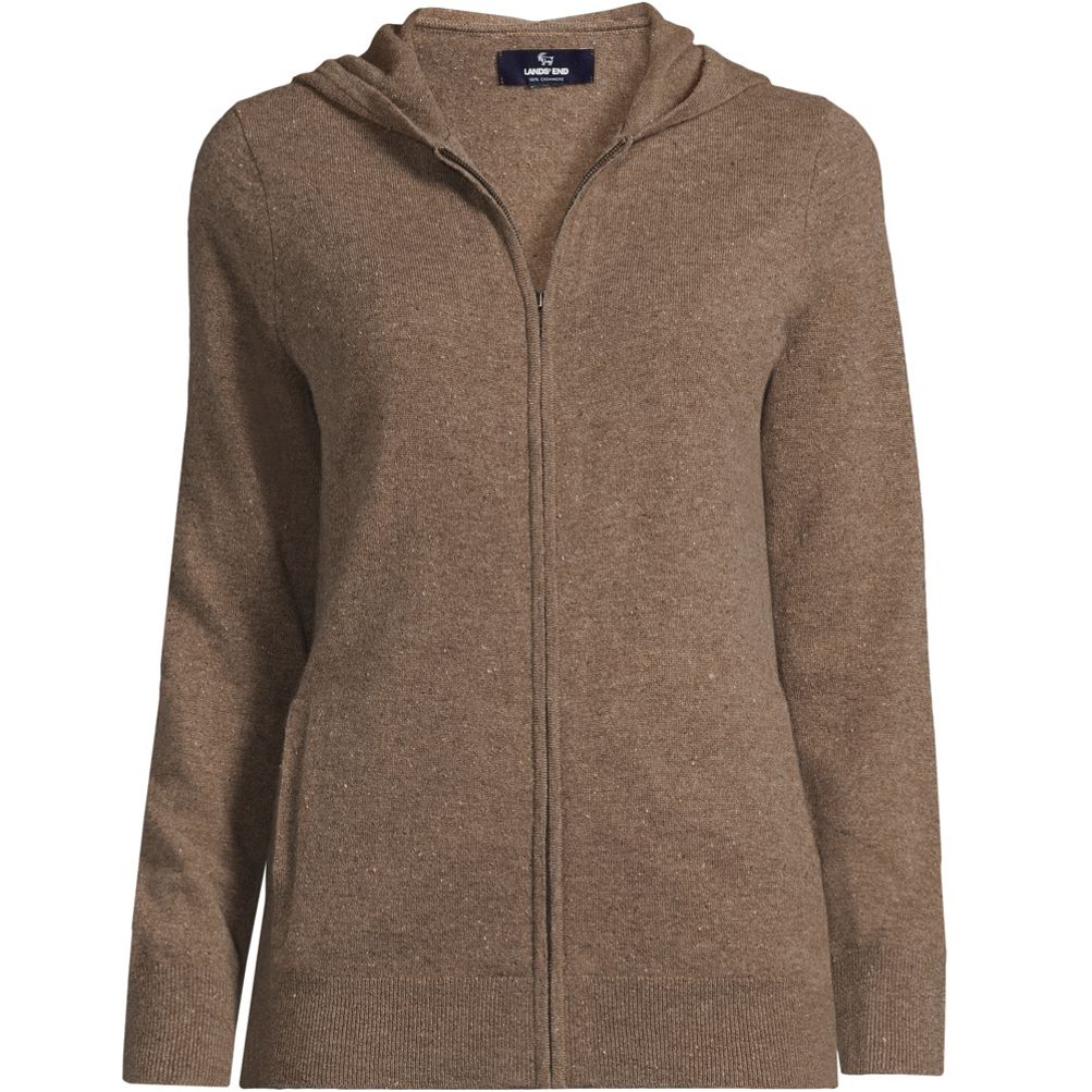 Cashmere zip hoodie women's best sale