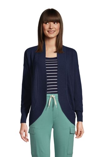 Open Front Cocoon Cardigan Lands' End