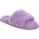 Muk Luks Women's Franki Fuzzy Slide Slippers, Front