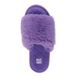 Muk Luks Women's Sariah Fuzzy Open Toe Slide Slippers, alternative image