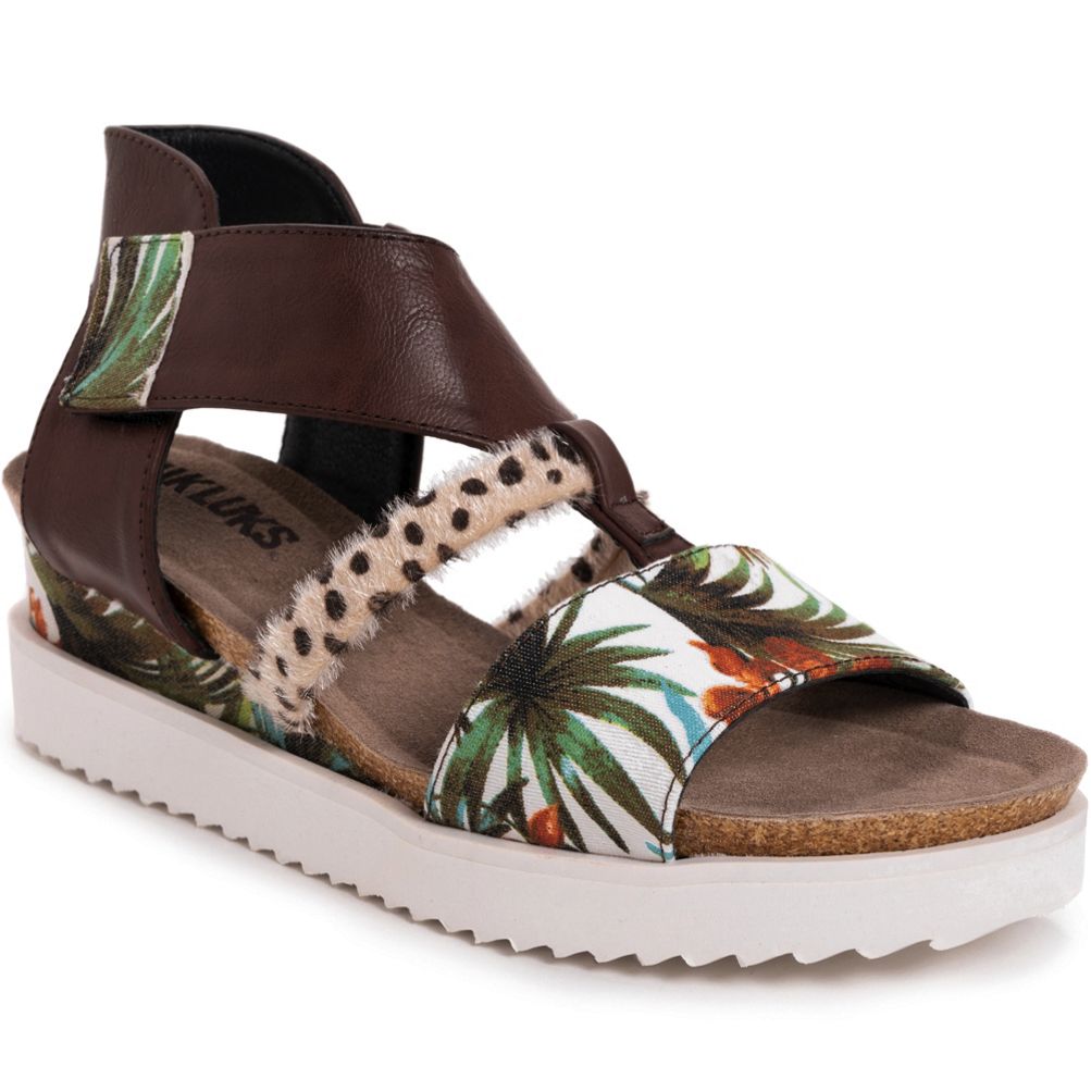 Muk luks wedge sandals deals